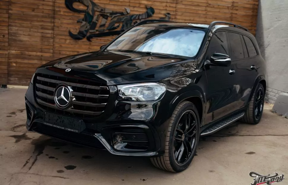 Оклейка кузова и защита салона Mercedes GLS 450d полиуретаном